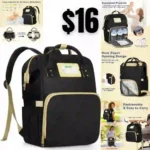 Diaper Bag Backpack,Baby Bag with Insulated Pockets Multifunctional Diaper Bags For Baby Girl Boy Waterproof Baby Bags For Boys Girls Mama Maternity