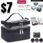 Double Layer Makeup Bag Large Cosmetic bag