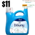Downy Fabric Softener, Cool Cotton, 190 Load