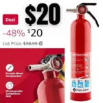 FIRST ALERT Fire Extinguisher, Garage Fire Extinguisher