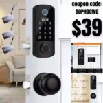 Fingerprint Door Lock, Keyless Entry Door Lock, Smart Door Lock, Front Door Lock Set