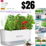 Growing System Indoor Garden 2024 New Upgrade 11Pods Planting Herb Garden Kit with Atomizer