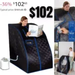 Home Portable Steam One Person Sauna for Detox & Weight Loss