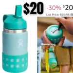 Hydro Flask Kids Wide Mouth Straw Cap And Boot