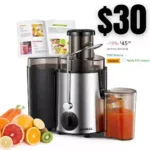 Juicer Machines, Aiheal Juicer Whole Fruit and Vegetables with 3 Speed Control