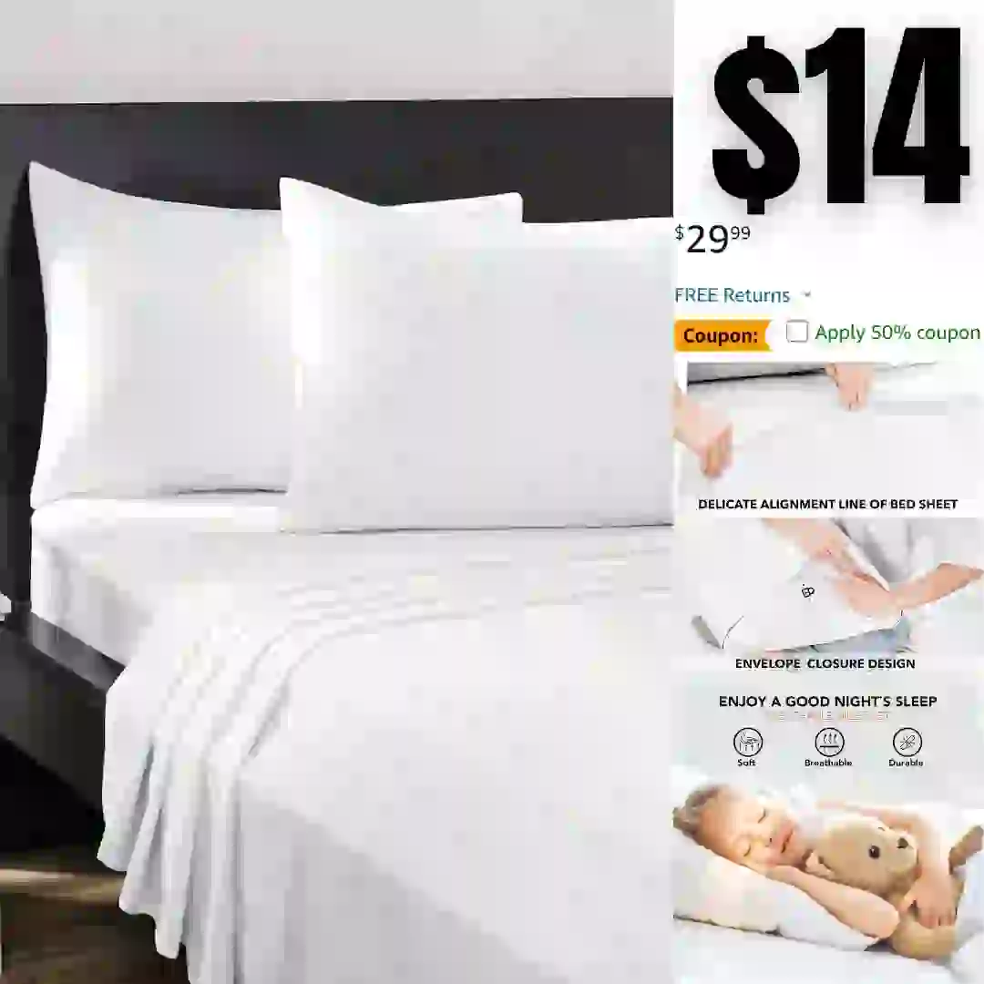 6 Ft Long Power Strip, Surge Protector 3-Sided with 18 Outlets and 3 USB Charging Ports