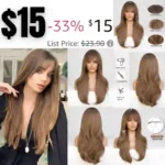 Long Brown Wigs for Women