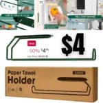 Paper Towel Holder Self Adhesive or Drilling,Paper Towel Holder Under Cabinet