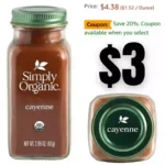 Simply Organic Cayenne Pepper