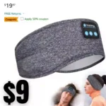 Sleep Headphones, Lavince Bluetooth Sleeping Headphones Headband Soft Elastic Bluetooth Headband