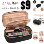 Small Makeup Bag,Portable Cute Travel Makeup Bag Pouch for Women Girls Makeup Brush Organizer