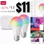 Smart Light Bulb Starter Kit, Smart Bulbs that Work with Alexa, Google Home, Color Changing Light Bulb