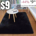 Soft Modern Indoor Shaggy Area Rug for Bedroom Livingroom Dorm Kids Room Home Decorative