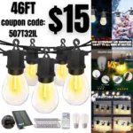 Solar Lights for Outside, 16 LEDs Bright Multicolor Solar Ground Lights Waterproof Solar Landscape Lights for Pathway Garden Yard Walkway Christmas Decorations