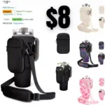 Watter Bottle Carrier Bag with Phone Pocket Compatible with Stanley& Simple Morden