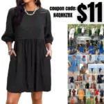 Women Coverups for Bathing Suits Sexy Casual Crew Neck Pool Dress