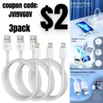 iPhone Charger 6 Feet Apple MFi Certified, Lightning Cable 6FT Fast Charging Cord Compatible with iPhone