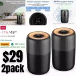2 Pack TPLMB Air Purifiers for Bedroom