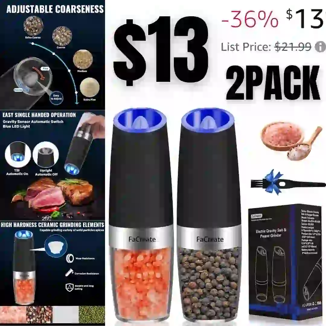 Addtam 8 Outlets Splitter with 3 USB Wall Charger