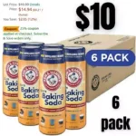 6pack Arm & Hammer Baking Soda Shaker