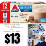 Atkins Milk Chocolate Delight Protein Shake, 15g Protein, Low Glycemic