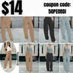 Baccarri Womens Cargo Pants Y2K High Waisted Pants Fashion Travel Tactical Streetwear