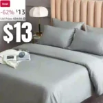 Bed Sheet Set – Brushed Microfiber Bedding – Bedding Sheets & Pillowcases – Deep Pockets