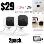 Blink Mini – Compact indoor plug-in smart security camera