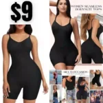 Bodysuit Womens, One Piece Jumpsuits for Women, Ribbed Workout Tops for Women Clothing