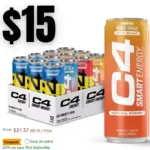 C4 Energy & Smart Energy Drinks Variety Pack, Sugar Free