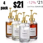 Coffee Bar Accessories, Coffee Syrup Dispenser – 4pack