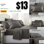 Danjor Linens Queen Sheet Set – 6 Piece Set Including 4 Pillowcases – Deep Pockets – Breathable, Soft Bed Sheets – Wrinkle Free