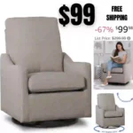 Delta Children Kenwood Swivel Rocker Chair Glider