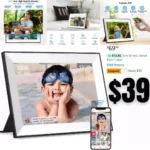 Digital Picture Frame,WiFi Slideshow Digital Photo Frame