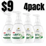 Dove Foaming Hand Wash Aloe & Eucalyptus Pack of 4 Protects Skin from Dryness