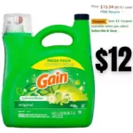 Gain + Aroma Boost Liquid Laundry Detergent Original Scent 107 Loads