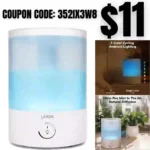 Humidifiers for Bedroom Large room,Top fill 2.5L Ultrasonic cool mist Humidifiers for Baby Nursery and Plants,Up to 24 Hours of Operation