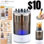 Makeup Brush Cleaner Machine, Electric Makeup Brush Cleaner