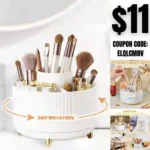 Makeup Brush holder Organizer, 360 Rotating Make up Brush Holder