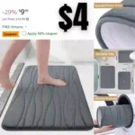 Memory Foam Bathroom Rug Mat