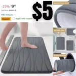 Memory Foam Bathroom Rug Mat