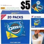 OREO Chocolate Sandwich Cookies, 20 Snack Packs