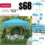 Outdoor Easy Pop up Canopy 10×10 Patio Tent