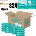Pampers Baby Clean Wipes Combo, Baby Fresh Scented – 1152 Count, 72 Count