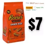 REESE S Milk Chocolate Peanut Butter Snack Size Cups