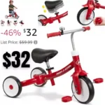 Radio Flyer Triple Play Trike, Toddler Tricycle