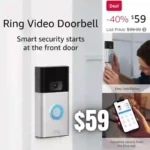 Ring Video Doorbell – 1080p HD video, improved motion detection