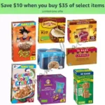 Save $10 when you buy $35 of select items