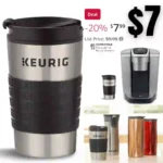 Travel Mug Fits K-Cup Pod Coffee Maker, 1 Count
