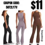 Unitard Jumpsuits for Women Bodysuits Workout Outfits Sleeveless Summer One Piece